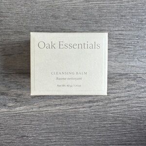 Oak Essentials Cleansing Balm - Neutral Cream Packaging